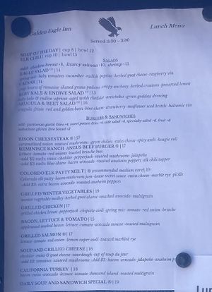   at The Golden Eagle Inn in Avon