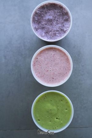 Wide array of smoothies to chose from  at Gokela - Bocagrande in Cartagena