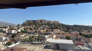 Part of the view  at Attic Urban Rooftop in Athens