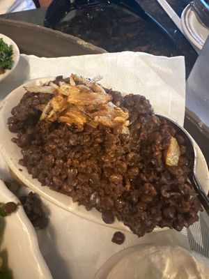 Mujadara at Makarios in Birmingham