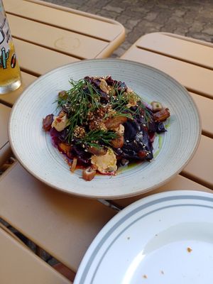 Rotkohl Hokkaido at June in Halle