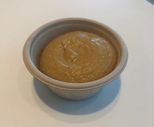 Cashew and herb dip  at Feels in Abu Dhabi