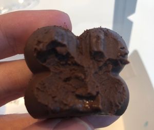 Vegan espresso mouse  at Feels in Abu Dhabi