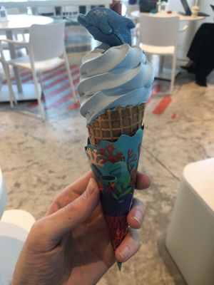 Softie ice cream  at Feels in Abu Dhabi