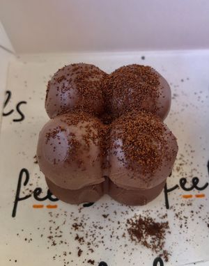 Chocolate espresso truffle  at Feels By The Beach in Dubai