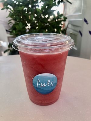 Energising juice  at Feels By The Beach in Dubai