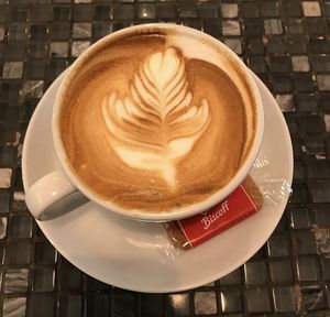 Soya/oat coffees at Glossop Garden Centre Cafe in Glossop