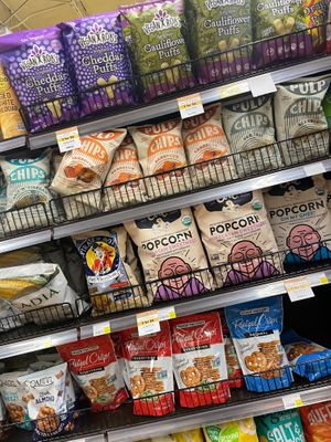 Vegan snacks at Rainbow Blossom - Highlands in Louisville