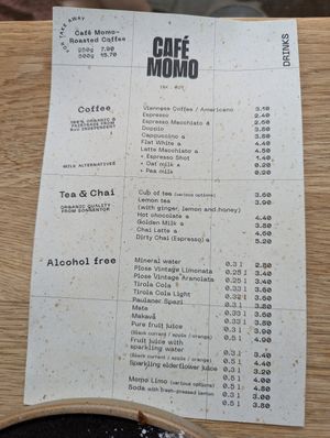  at Café Momo in Innsbruck