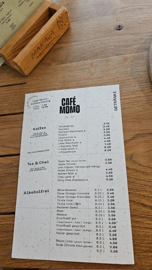  at Café Momo in Innsbruck