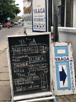  As seen from the street  at YAAGA - BACKYARD DINING in Negombo