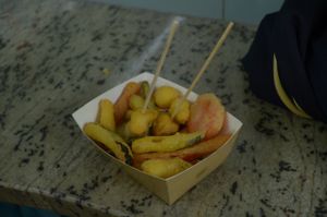 Vegetable Tempura at Il Drago in Porto Torres
