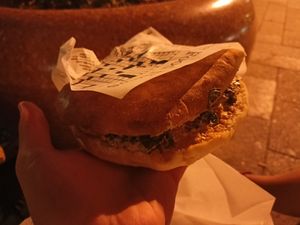 Vegan Contadino Panini at Il Drago in Porto Torres