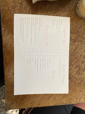 Menu   at Floreali in Peschiera Del Garda