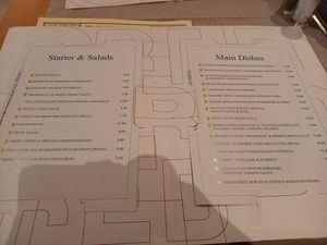 Vegan options clearly labelled but best to check when you order at Red in Rhodes