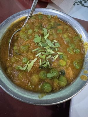 Aloo mutter   at Mint Indian Restaurant And Lounge in Denver