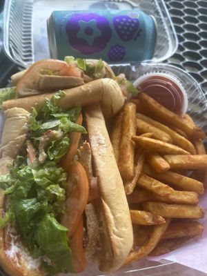 Chiken steak 9 inch  at Firehouse Deli in Gaithersburg