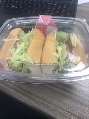 Perfect vegan Togo - cold cut  at Firehouse Deli in Gaithersburg