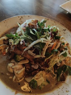 Peanut curry with black tofu at Sen Vegan in Berlin