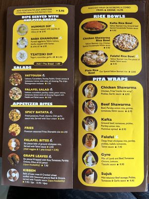 Menu 2  at Board Bites in Plano