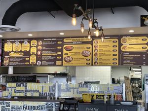 Inside menu  at Board Bites in Plano