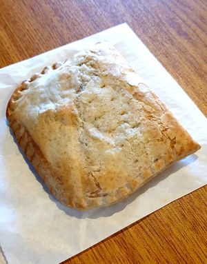 veggie patty at Jerk Wings Cafe in Los Angeles