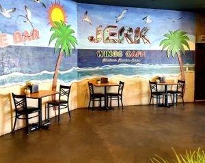  at Jerk Wings Cafe in Los Angeles