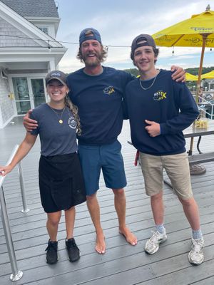 Some of our Favorite People at Dockside Cafe in Harwich Port