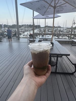   at Dockside Cafe in Harwich Port