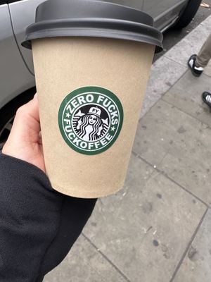   at Fuckoffee in East London