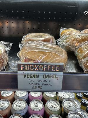   at Fuckoffee in East London
