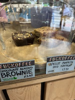   at Fuckoffee in East London