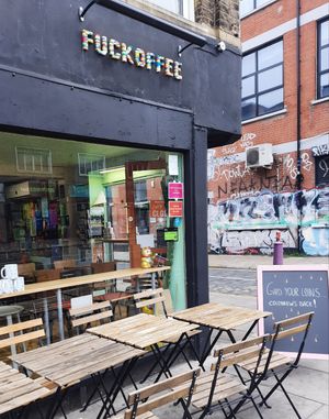 fuckoffee at Fuckoffee in East London