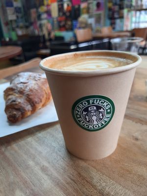  at Fuckoffee in East London