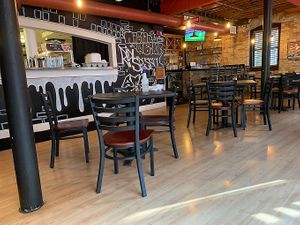 Big O' Cafe - Interior - Taken from Google at Big O Pizza and Booze in Grand Rapids