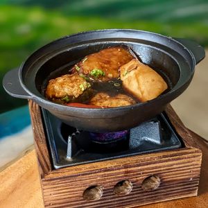 Vegan Yong Tau Foo at Clover Plant Based Kitchen & Bar  in Central Singapore