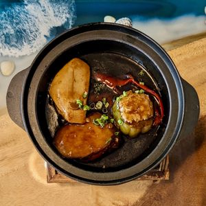 Vegan Yong Tau Foo at Clover Plant Based Kitchen & Bar  in Central Singapore