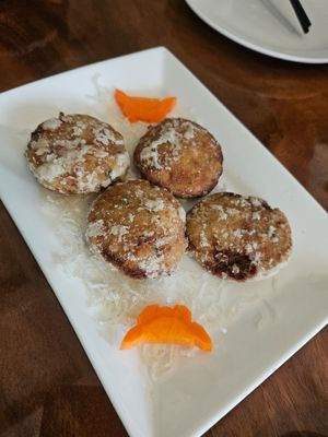 Crab meat ~ 2/1/24 at Clover Plant Based Kitchen & Bar  in Central Singapore