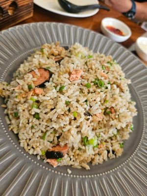 No salted fish taste ~ 2/1/24 at Clover Plant Based Kitchen & Bar  in Central Singapore