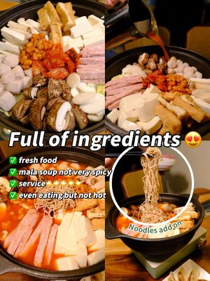 All ingredients are plant-based! at Clover Plant Based Kitchen & Bar  in Central Singapore