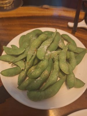 Edamame at Clover Plant Based Kitchen & Bar  in Central Singapore