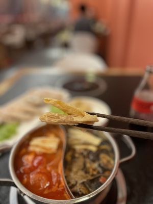  Tofu skin   at Lius Hotpot - 刘一手重庆火锅 Liu Yi Shou in Frankfurt