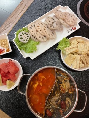   at Lius Hotpot - 刘一手重庆火锅 Liu Yi Shou in Frankfurt