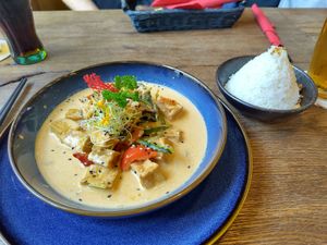Thailand Curry at Memory Restaurant in Prague