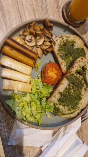 Breakfast! at The Bare Bottle in Kuta