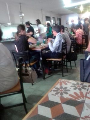 One of two vegetarian buffets in Morelia at Super Vegetariano in Morelia