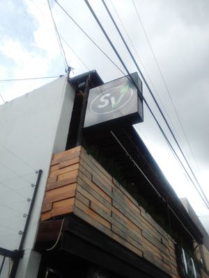 SV is the place to be:) at Super Vegetariano in Morelia