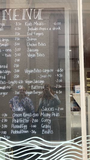 Menu  at Fowey Fish and Chips in Fowey