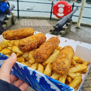  at Fowey Fish and Chips in Fowey
