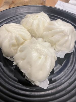 Steamed bbq buns  at Ramen O'Bowl in Cambridge